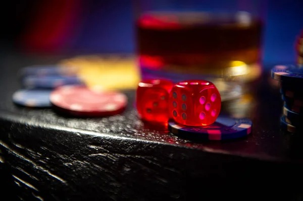 Live dealer table showing cards being dealt on screen